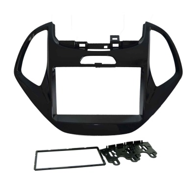 MOLDURA 7" FORD KA E KA+ 2014/2018 BLACK PIANO FIAMON