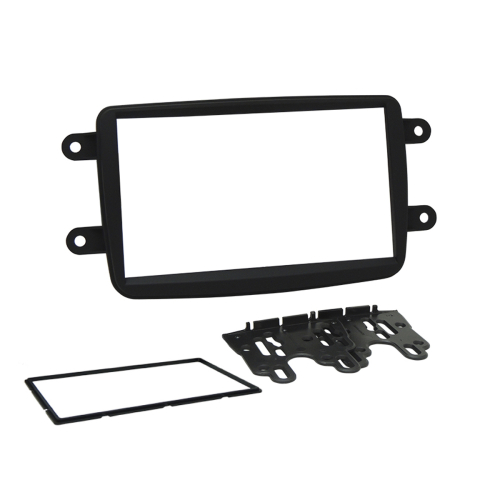 MOLDURA 7" RENAULT DUSTER/SANDERO/LOGAN PRETA FIAMON