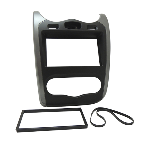 MOLDURA 7" RENAULT LOGAN 2012/2013 E SANDERO 2012/2014 PRETA FIAMON
