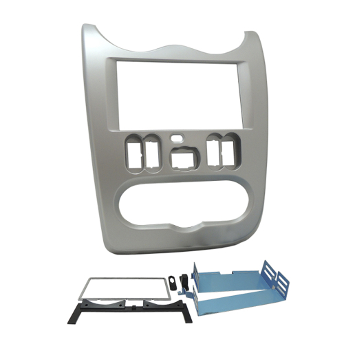 MOLDURA 7" RENAULT SANDERO 2007/2010 PRATA FIAMON