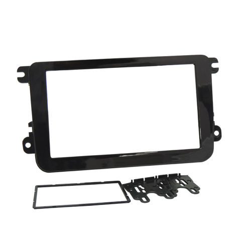 MOLDURA 7" VW JETTA-AMAROK-FUSCA 12- TIGUAN 07-10 GOL-SAVEIRO PASSAT-VARIANT BLACK PIANO FIAMON