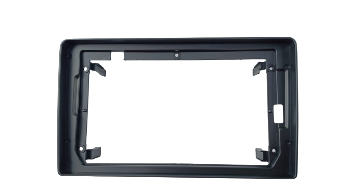 MOLDURA 9" AUDI A3 2007 / 2012 PRETO FOSCO AIKON