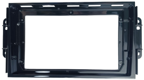 MOLDURA 9" CHERY TIGGO 3 2010/2015 BLACK PIANO AIKON