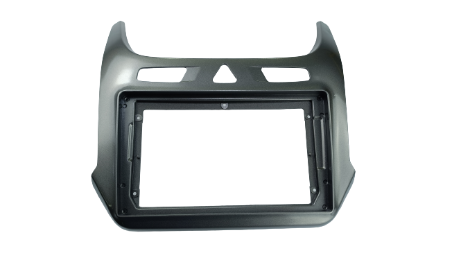 MOLDURA 9" CHEVROLET COBALT LT/LTZ 2012 / 2020 CINZA BRILHANTE AIKON