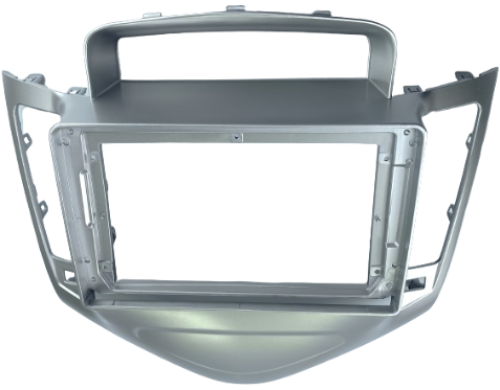 MOLDURA 9" CHEVROLET CRUZE LT 2012 / 2015 PRATA AIKON