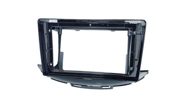 MOLDURA 9" CHEVROLET TRACKER 2020 / 2021 BLACK PIANO AIKON
