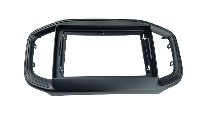 MOLDURA 9" FIAT STRADA 2021 / 2022 BLACK PIANO AIKON
