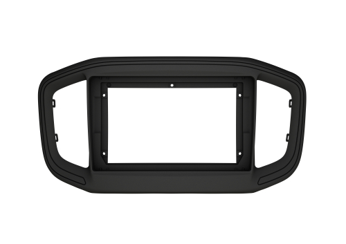 MOLDURA 9" FIAT STRADA 2021> FIAT FIORINO E PEUGEOT PARTNER RAPID 2022> PRETO FOSCO FIAMON