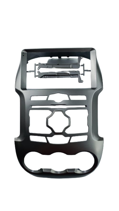 MOLDURA 9" FORD RANGER XLT SEM GPS 2012 / 2015 GRAFITE AIKON