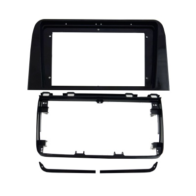 MOLDURA 9" HONDA CRV 2017 / 2019 PRETA FIAMON
