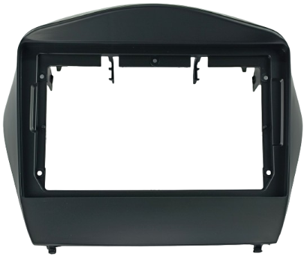 MOLDURA 9" HYUNDAI IX35 2010 / 2022 PRETO FOSCO AIKON