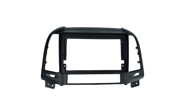 MOLDURA 9" HYUNDAI SANTA FE 2005/2013 3/4 PRETO FOSCO AIKON
