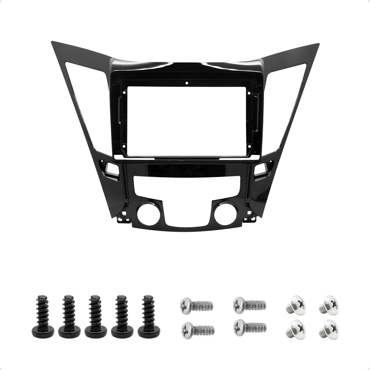 MOLDURA 9" HYUNDAI SONATA 2011/2016 BLACK PIANO AIKON