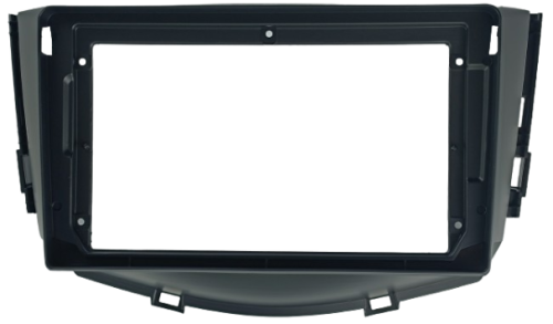 MOLDURA 9" LIFAN X60 2013-2017 PRETO FOSCO AIKON