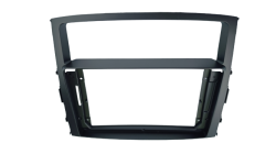 MOLDURA 9" MITSUBISHI PAJERO FULL 2007 / 2012 PRETO FOSCO AIKON