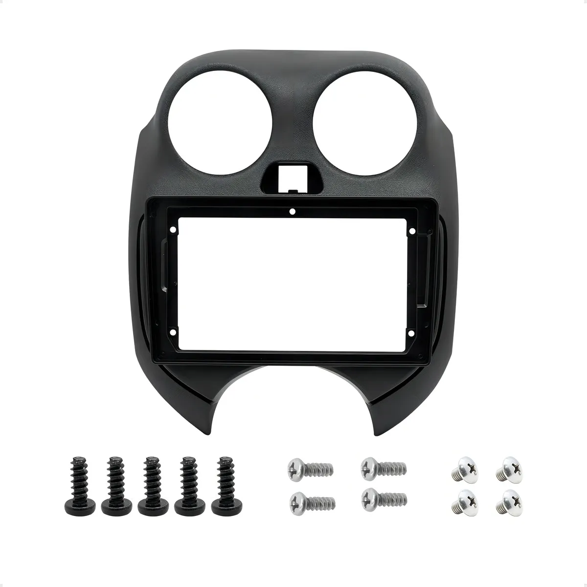 MOLDURA 9" NISSAN MARCH 2011 / 2014 VERSA 2011 / 2014 PRETO FOSCO AIKON