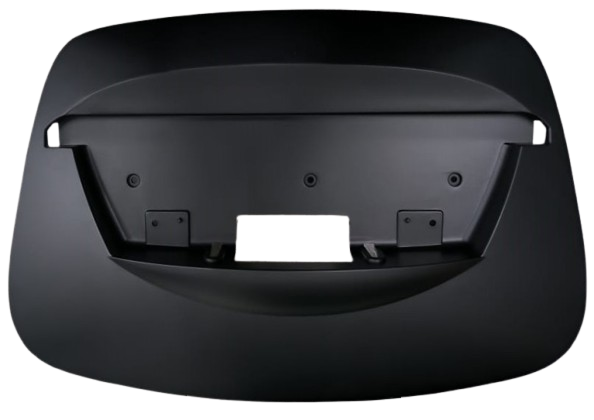 MOLDURA 9" RENAULT MEGANE 2003/2009 PRETO FOSCO AIKON