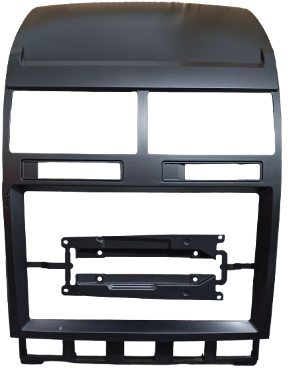 MOLDURA 9" TOUAREG 2004 ATE 2010 PRETO FOSCO AIKON