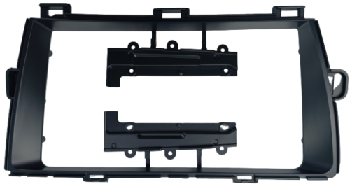 MOLDURA 9" TOYOTA PRIUS 2013/2015 PRETO FOSCO AIKON