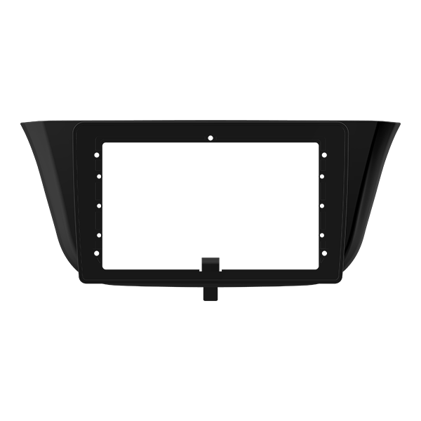 MOLDURA 9" VAN FLUTUANTE IVECO DAILY 2020 EM DIANTE PRETA