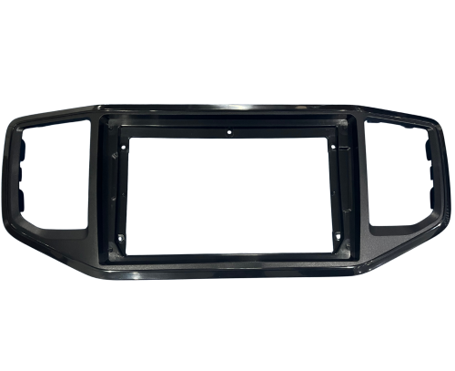 MOLDURA 9" VW AMAROK 2017 / 2022 PRETO FOSCO AIKON