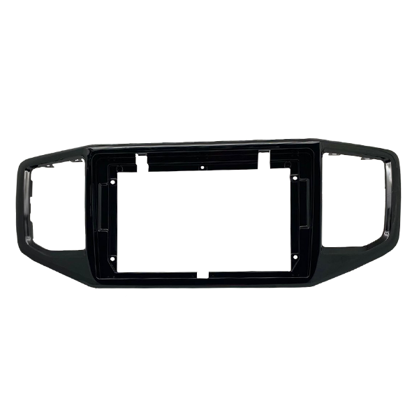 MOLDURA 9" VW AMAROK 2017 EM DIANTE BLACK PIANO
