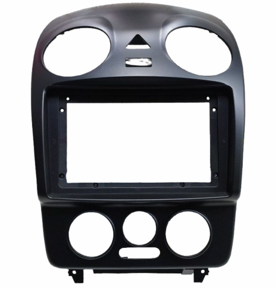 MOLDURA 9" VW FUSCA NEW BEETLE 2006 / 2010 PRETO FOSCO AIKON