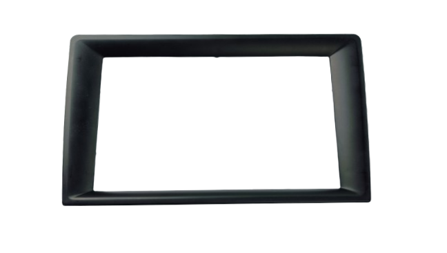 MOLDURA ARO ADAPTADOR DE 9" PARA 7" PRETO FOSCO