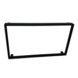 MOLDURA PAINEL 2 DIN HONDA FIT 2001/2012 CITY DX 2009/2012 BLACK PIANO