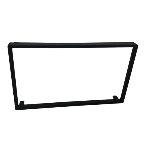 MOLDURA PAINEL 2 DIN HONDA FIT 2001/2012 CITY DX 2009/2012 PRETA