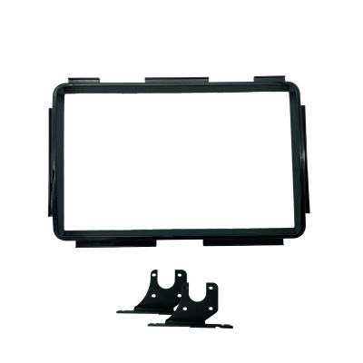 MOLDURA PAINEL 2 DIN HONDA HR-V BLACK PIANO PADRAO PIONEER 8