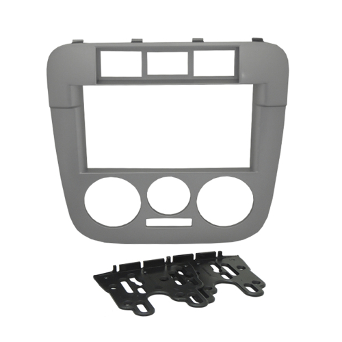 MOLDURA PAINEL 2 DIN VW G4/SAVEIRO PRATA