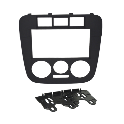 MOLDURA PAINEL 2 DIN VW GOL G4 PRETA FIAMON