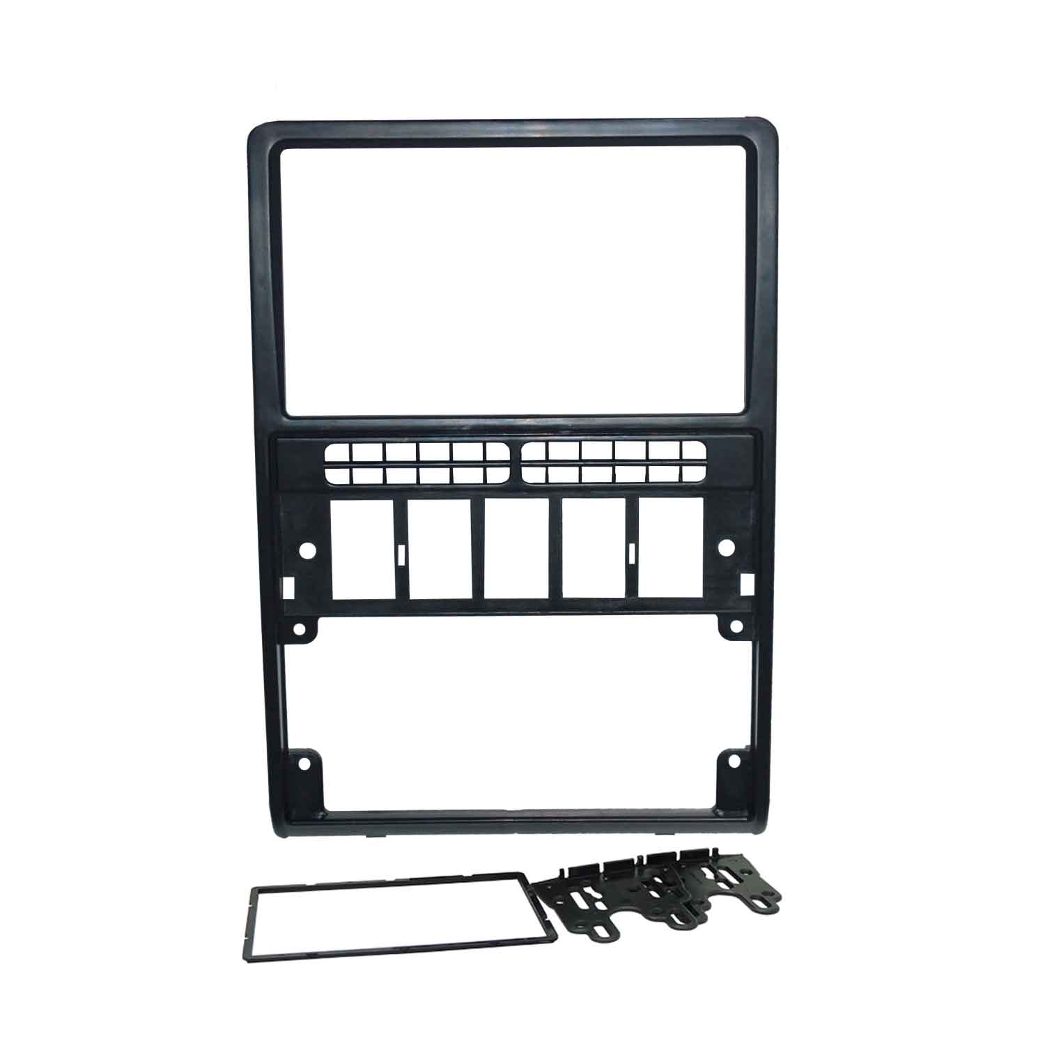 MOLDURA PAINEL 2 DIN VW GOL/ PARATI/ SAVEIRO(G2 BOLA) PRETO