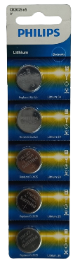 PILHA P/ ALARME 2025 3V MOEDA PHILIPS EMB. C/5