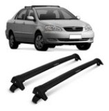 RACK DE TETO COROLLA 2003 / 2010 4 PTS PRETO