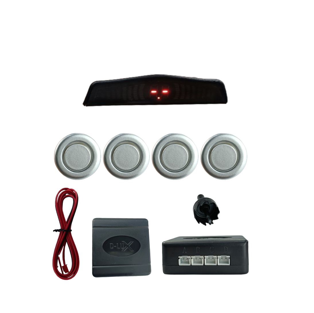SENSOR DE ESTACIO. DLUX C/ DISPLAY PRATA 18MM