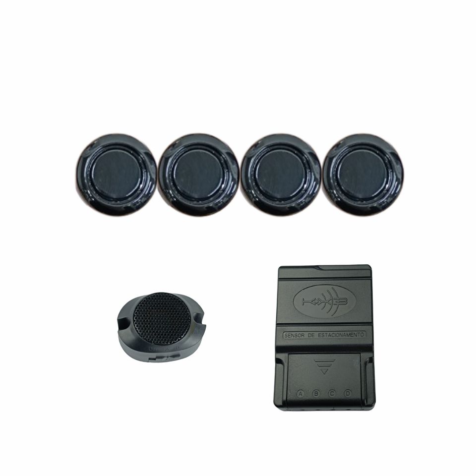 SENSOR DE ESTACIONAMENTO KX3 PRETO TRASEIRO SONORO 18MM