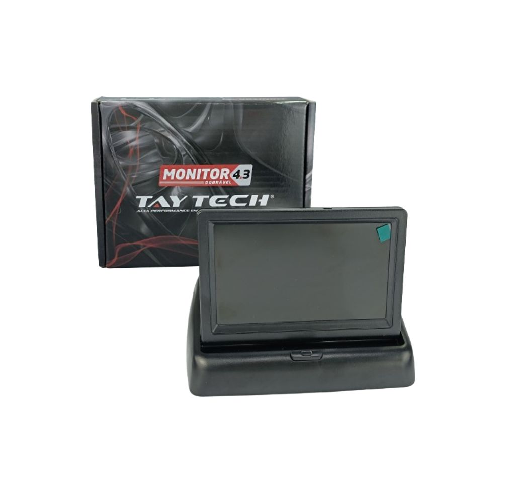 TELA MONITOR RETRATIL 4,3POL UNIVERSAL TAYTECH