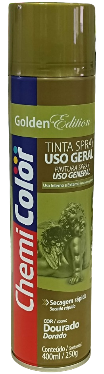TINTA SPRAY DOURADO CHEMICOLOR 400ML