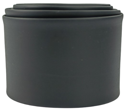 TUBO TERMO RETRATIL PRETO 22,00 MM RL 1 METRO