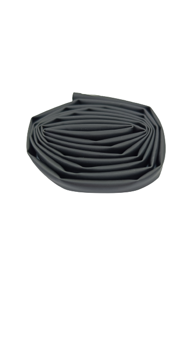 TUBO TERMO RETRATIL PRETO 6,4 MM RL 1 METRO